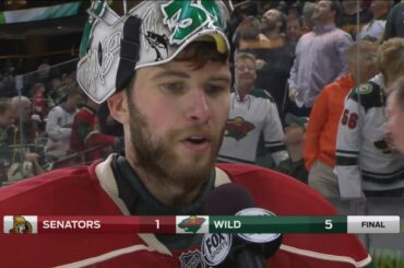 Wild's Stalock: 'Finally wearing this sweater was pretty cool'
