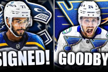 PATRIK ALLVIN MAKES A SURPRISING MOVE: CANUCKS SIGN PIERRE-OLIVIER JOSEPH + PIUS SUTER TO BLUES