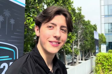 Caleb Desnoyers At The 2025 NHL Draft: Enjoying The Process, Working Hard To Be Ready For The Season