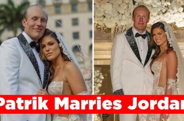 NHL Star Patrik Laine Marries Jordan Smith In Timeless Palm Beach Wedding