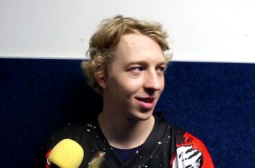 Daniel Indrák po utkání s IHC KANCI Uherský Brod