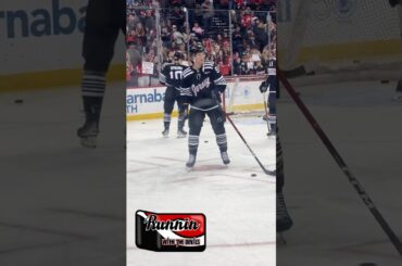 Dawson Mercer NJ Devils Warmups Stickhandling #njdevils #shorts #short #shortsvideo #shortvideo