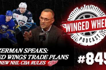 YZERMAN SPEAKS - Red Wings Trade Plans & New NHL Rules - Winged Wheel Podcast - July 6th, 2025