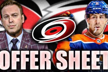 ELLIOTTE FRIEDMAN REVEALS CAROLINA'S THREAT TO THE EDMONTON OILERS: EVAN BOUCHARD OFFER SHEET