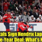 Capitals Sign Hendrix Lapierre to One-Year Deal: What's Next?