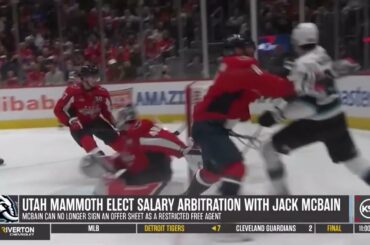 Utah Mammoth Elect Salary Arbitration With Jack McBain