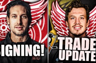 STEVE YZERMAN MAKES A REALLY INTERESTING MOVE + HUGE RED WINGS TRADE UPDATE W/ RICKARD RAKELL