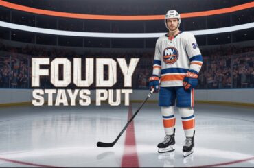 LIAM FOUDY SIGNS BACK WITH THE ISLANDERS!