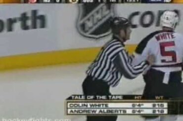 Colin White vs Andrew Alberts