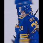 Jiří Kulich svým důrazem protlačil puk za záda Karla Vejmelky. #CeskyHokej #Hokej #BuffaloSabres