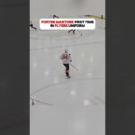 Porter Martone's FIRST TIME in Flyers Uniform 👀🔥