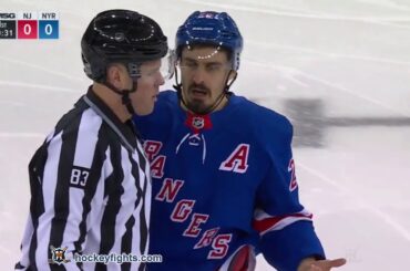 Michael McLeod vs Chris Kreider Feb 16, 2021