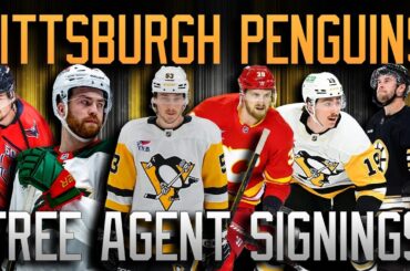 2025 Free Agent Signings - Highlights | Pittsburgh Penguins