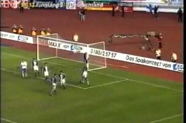 Finland v Germany 27th MAY 1998