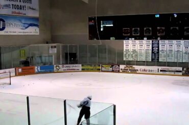 Kris Letang Shooting Drill @ Penguins Practice