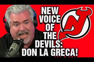 Don La Greca Is The New Play By Play Announcer For the NJ Devils Replacing Bill Spaulding!