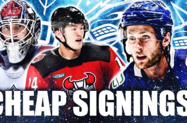 CANUCKS & LEAFS CHEAP VALUE SIGNINGS (Hutchinson COMING BACK To Toronto + Anderson, Brisebois) NHL