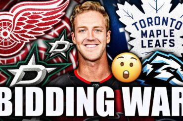 DETROIT RED WINGS TRADE TARGET CONFIRMED: BIDDING WAR FOR DOUGIE HAMILTON (Leafs, Mammoth, Stars)