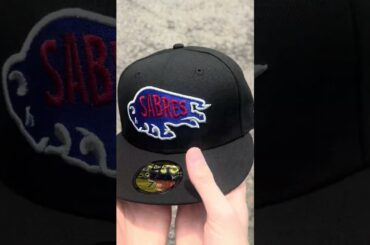 Buffalo Sabres Winter Patch New Era 59Fifty Fitted Hat 🐃🦬🐂⚔️
