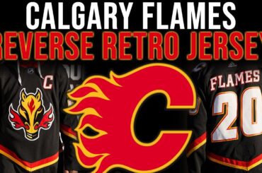Calgary Flames Reverse Retro Jersey!