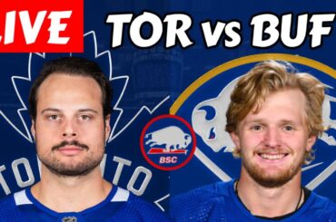 Buffalo Sabres vs. Toronto Maple Leafs | NHL Livestream (Live Reaction) - 3/6/24