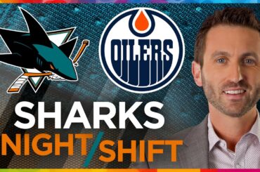 Sharks lose it late to Oilers