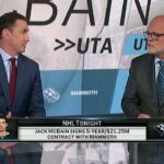 Jack McBain signs 5-year contract with Utah