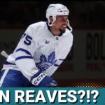 BREAKING: SAN JOSE SHARKS ACQUIRE RYAN REAVES FROM TORONTO MAPLE LEAFS