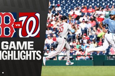 Red Sox vs. Nationals Game Highlights (7/5/25) | MLB Highlights