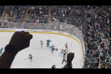 Lucas Carlsson #36 Goal! - SJ Sharks vs BOS Bruins 3/22/2025