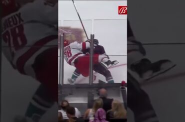 Radko Gudas BIG HIT on Lemieux #shorts #czech #nhl #hockey #hit