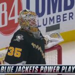 Dmitri Voronkov scores power play goal against Tristan Jarry / 7.01.2025