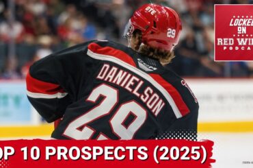 Where does Carter Bear rank? Trey Augustine or Sebastian Cossa? Red Wings' Top 10 Prospects (2025)