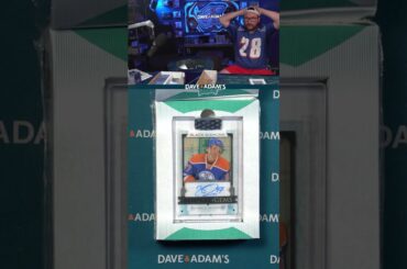 INSANE Connor McDavid Rookie Tribute Clear Cut Auto 😱