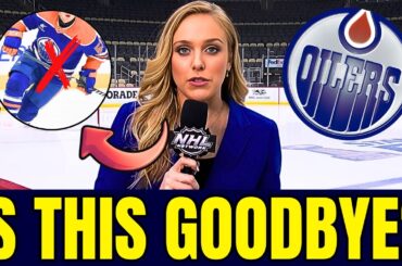 🔴🔥3 MINUTES AGO! OILERS SAY GOODBYE TO KEY PIECE? MCDAVID'S CONTRACT PARALYZED? EDMONTON OILERS NEWS
