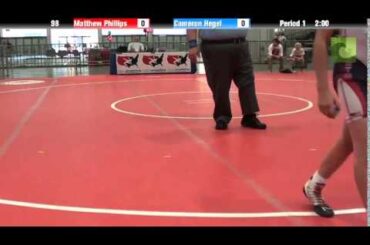 SCHOOLBOY 98 - Matthew Phillips vs. Cameron Hegel