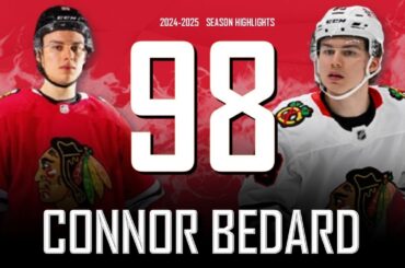Connor Bedard || 2024-2025 Chicago Blackhawks Highlights