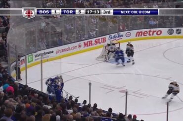 James Reimer stones Tyler Seguin - Mar 19th 2011 (HD)