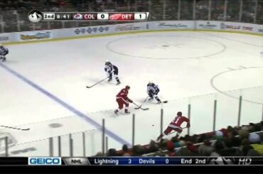 Tomas Tatar get a shift with Pavel Datysuk and Daniel Cleary - line experiment with Avs