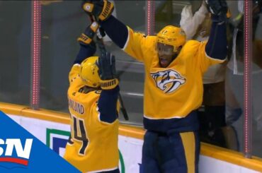 Wayne Simmonds Scores First Goal With Nashville  Predators After Great Feed From Ryan Ellis