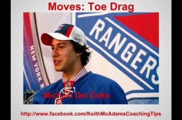 Michael Del Zotto Executes Great Toe Drag Move