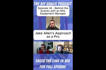 Jake Allen's Professional Approach