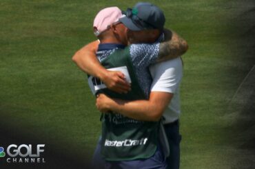 Joe Pavelski WALK-OFF EAGLE at the American Century Championship | Golf Channel