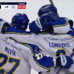 Marek Hrivík gör mål i boxplay mot Frölunda