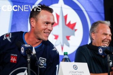 Jonathan Toews returns from NHL hiatus to play for hometown Winnipeg Jets