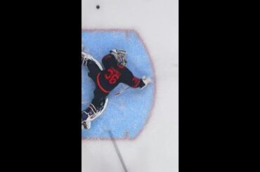 Jack Campbell INCREDIBLE Save vs Red Wings #shorts