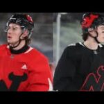 Tape 2 Tape E5 Luke Hughes & Jack Hughes Stadium Series Bauer Hyperlite2