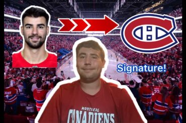 Joe Veleno SIGNE 1 an avec les Canadiens!