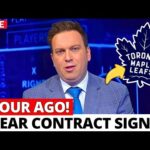 IT'S CONFIRMED! LEAFS SIGN 6-YEAR CONTRACT WITH FORWARD AND FANS CELEBRATE! TORONTO MAPLE LEAFS NEWS