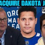Toronto Maple Leafs Acquire Dakota Joshua from Vancouver Canucks | NHL TRADE NEWS | Next Trades?